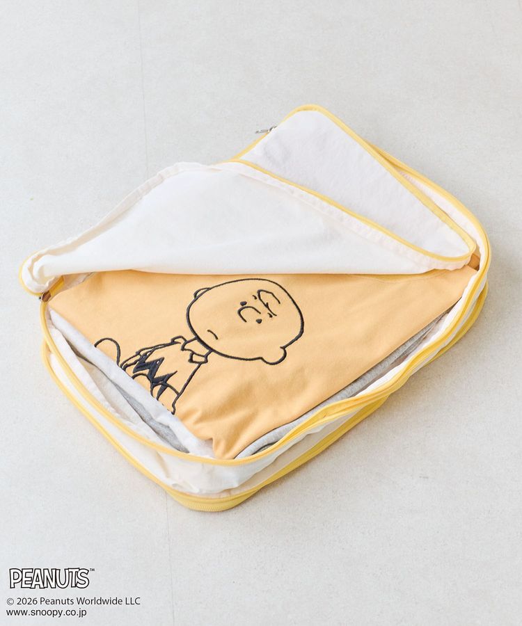 Green Parks「【PEANUTS】GreenParks圧縮ポーチ」|ポーチ|