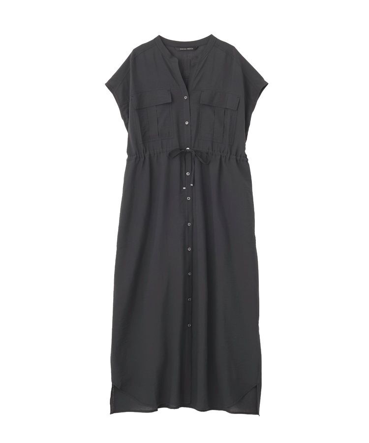 YECCA VECCA「ミリタリースキッパーシャツワンピース」|ワンピース|