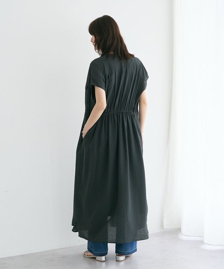 YECCA VECCA「ミリタリースキッパーシャツワンピース」|ワンピース|