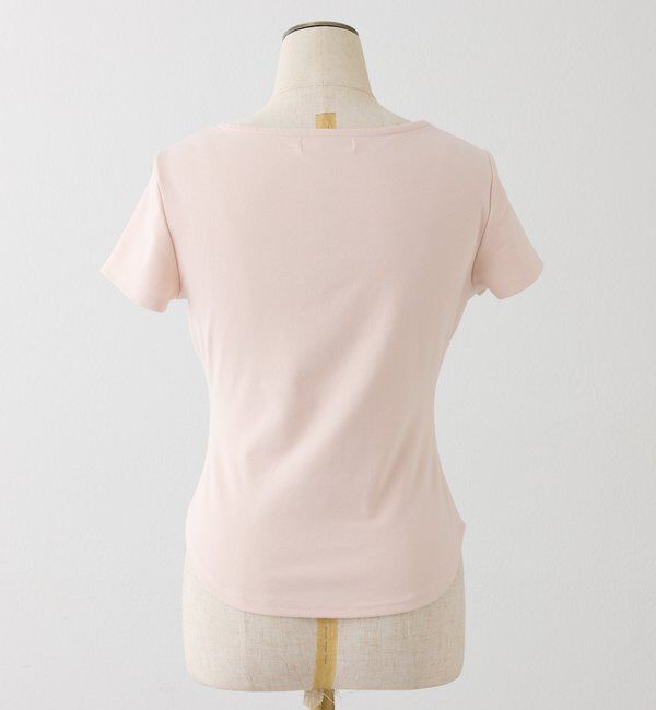  「【hinano企画】レース付きフロントリボンTee」|プルオーバー|