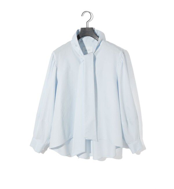MIDIUMISOLID「MIDIUMISOLID for Ladies リボンタイシャツ」|シャツ・ブラウス|