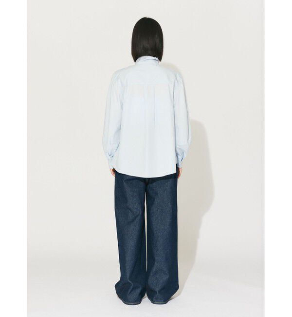 MIDIUMISOLID「MIDIUMISOLID for Ladies リボンタイシャツ」|シャツ・ブラウス|