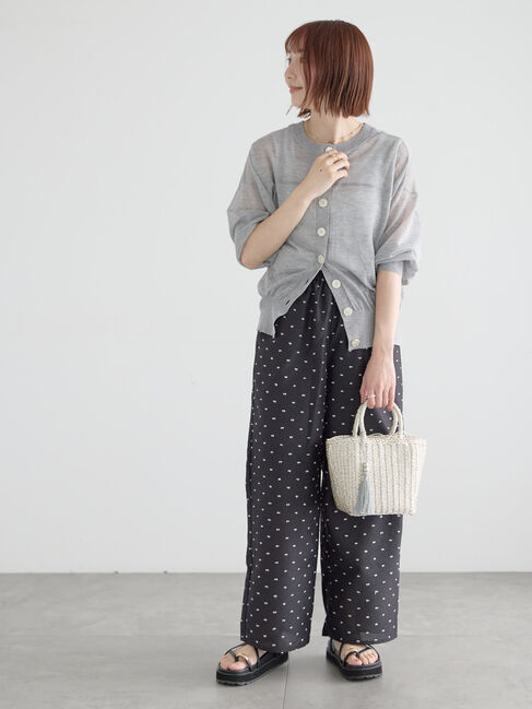Te chichi「【接触冷感】前後2WAYデザインネックタンクトップ」|タンクトップ|