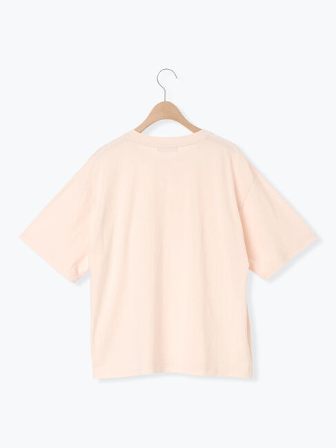 Samansa Mos2「【接触冷感】パーツレース貼りTシャツ」|Tシャツ・カットソー|