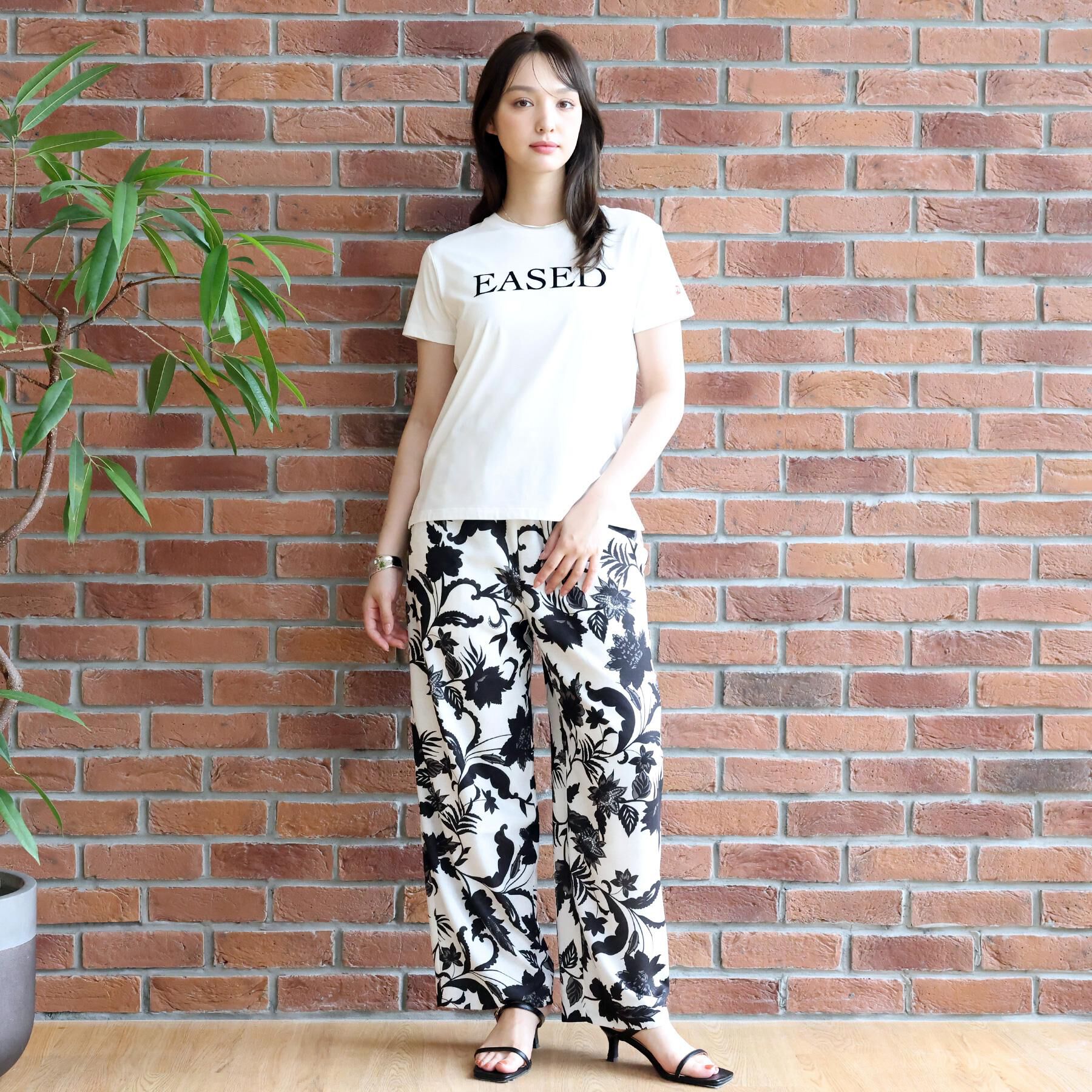 DRESSTERIOR「【立体ロゴ】フロッキーロゴプリントTシャツ」|Tシャツ・カットソー|