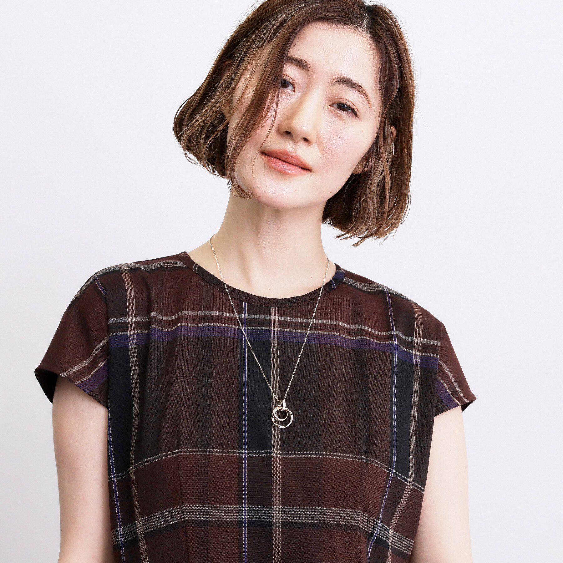grove「ビジューリングY字2wayネックレス」|ネックレス|
