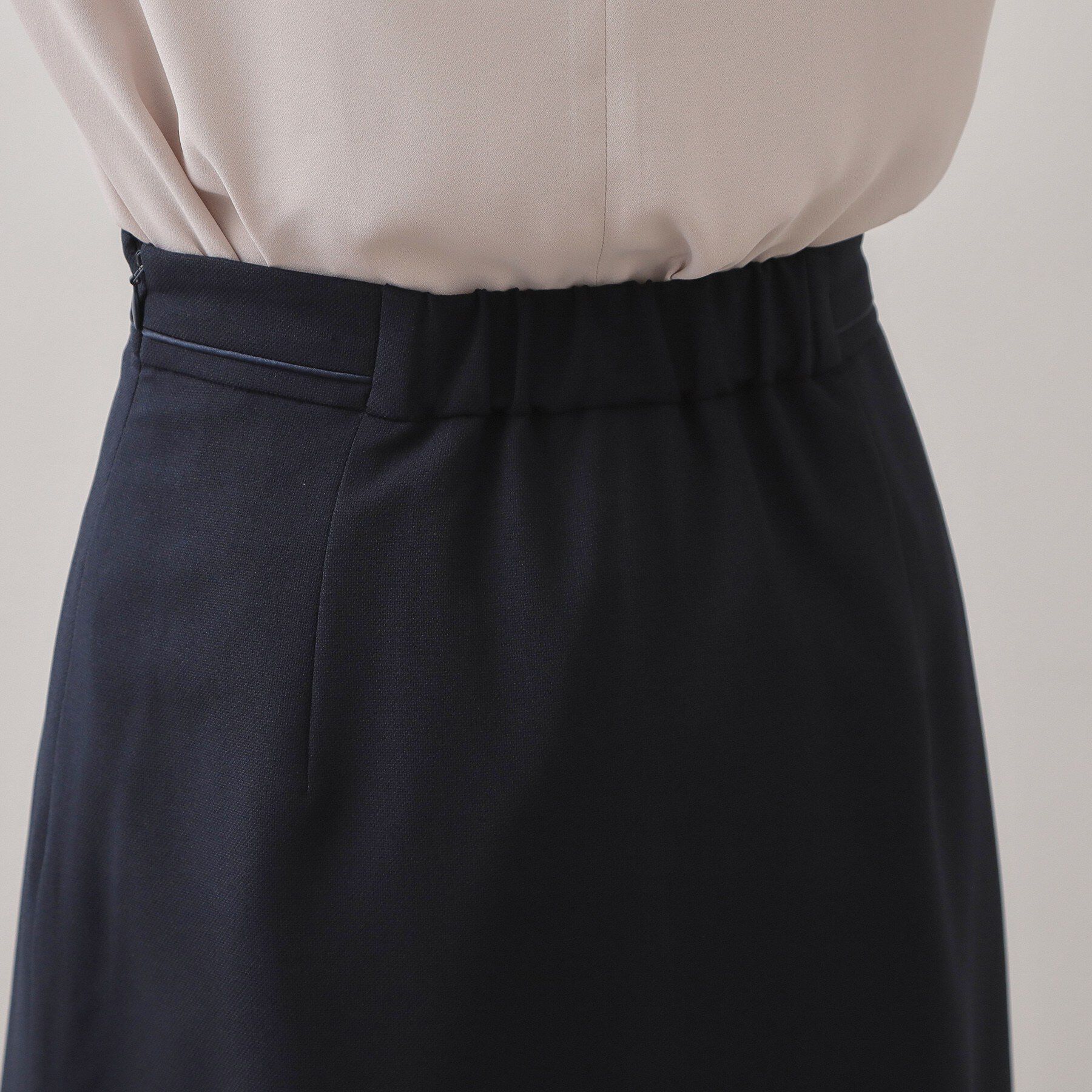 index「《XS～LL》アシメタックAラインスカート／セットアップ可【洗濯機OK／防シワ】」|スカート|