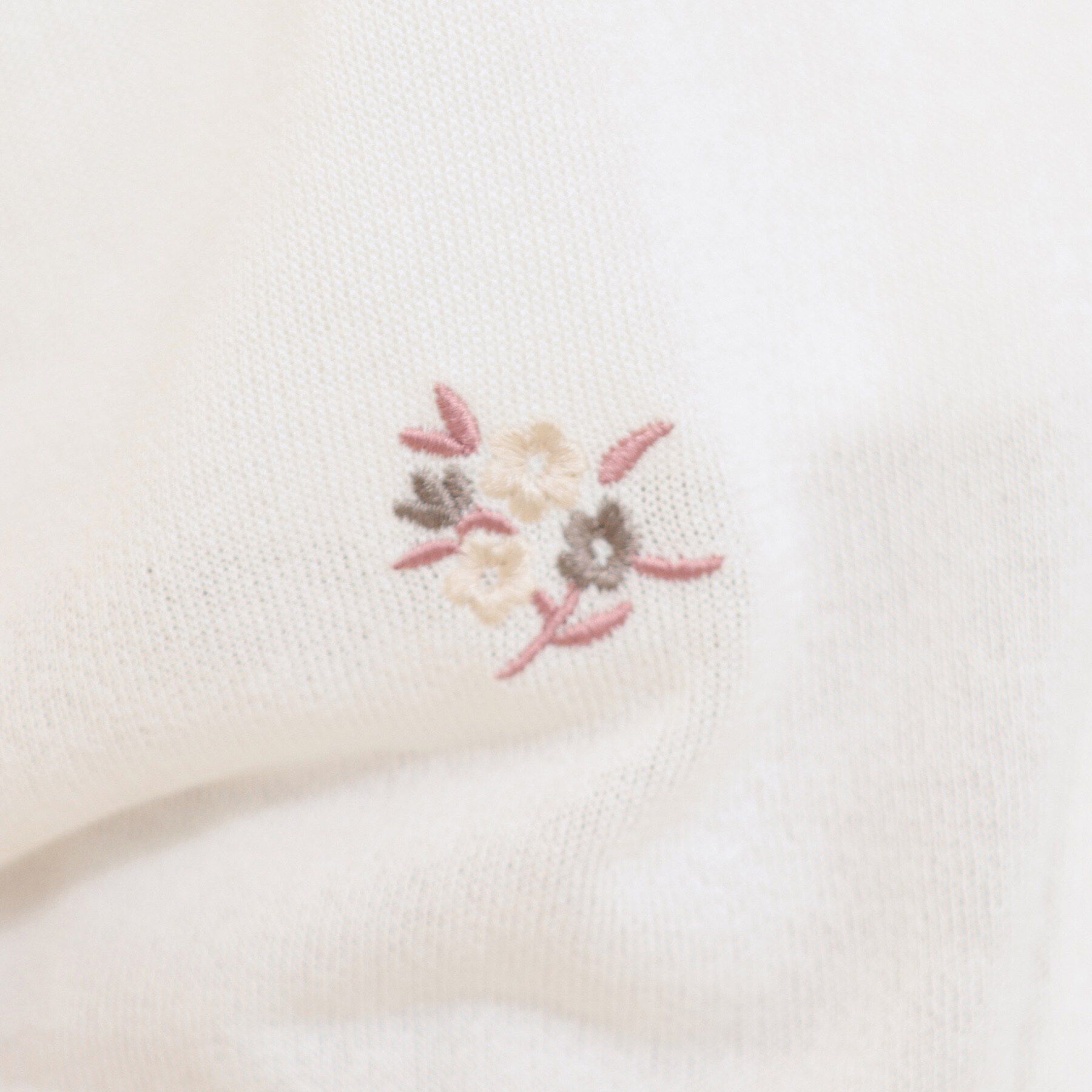 index「フラワー刺繍カーディガン【洗濯機OK／抗ピル】」|カーディガン|