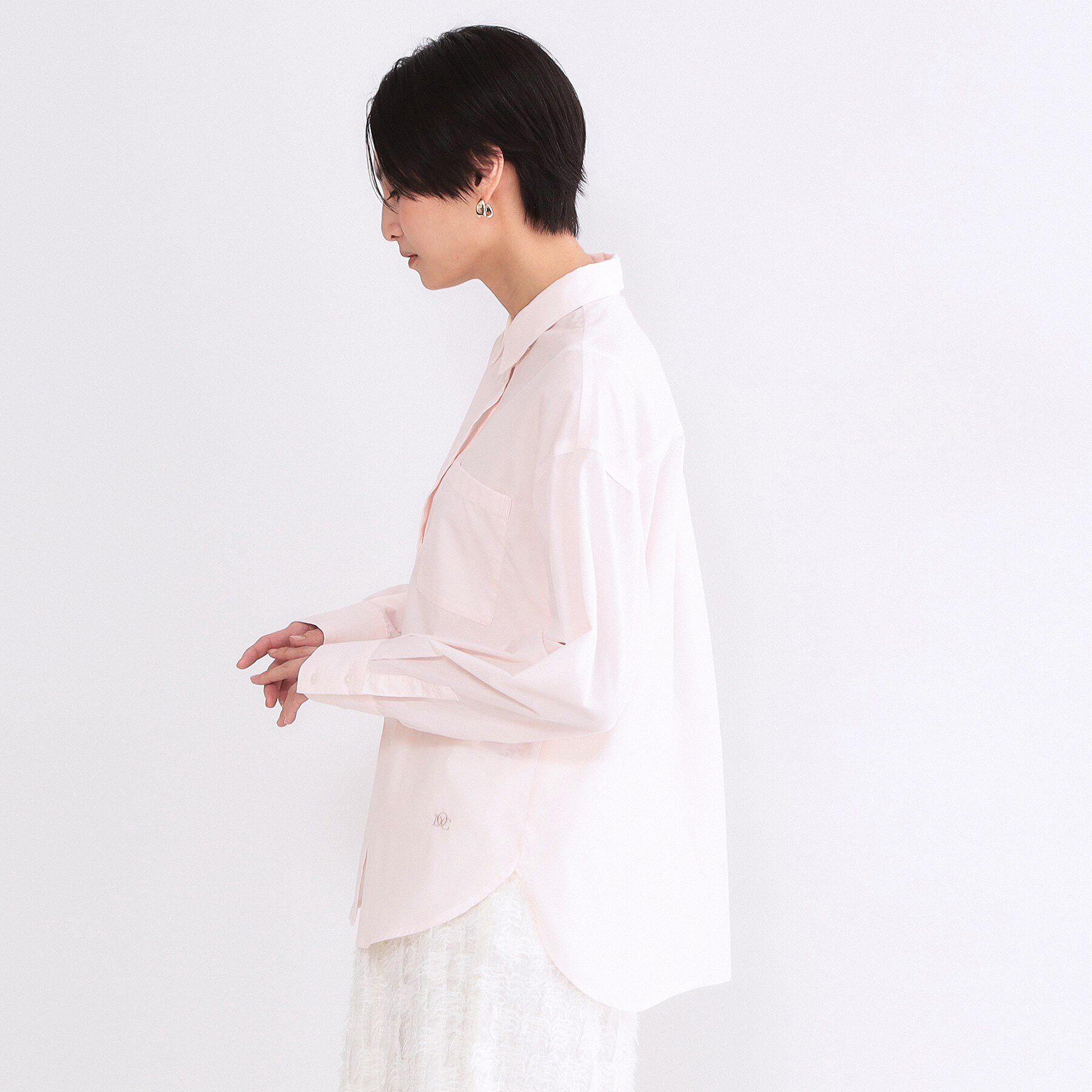 OPAQUE.CLIP「レギュラーカラーシャツ／ストライプアソート【洗濯機OK】」|シャツ・ブラウス|