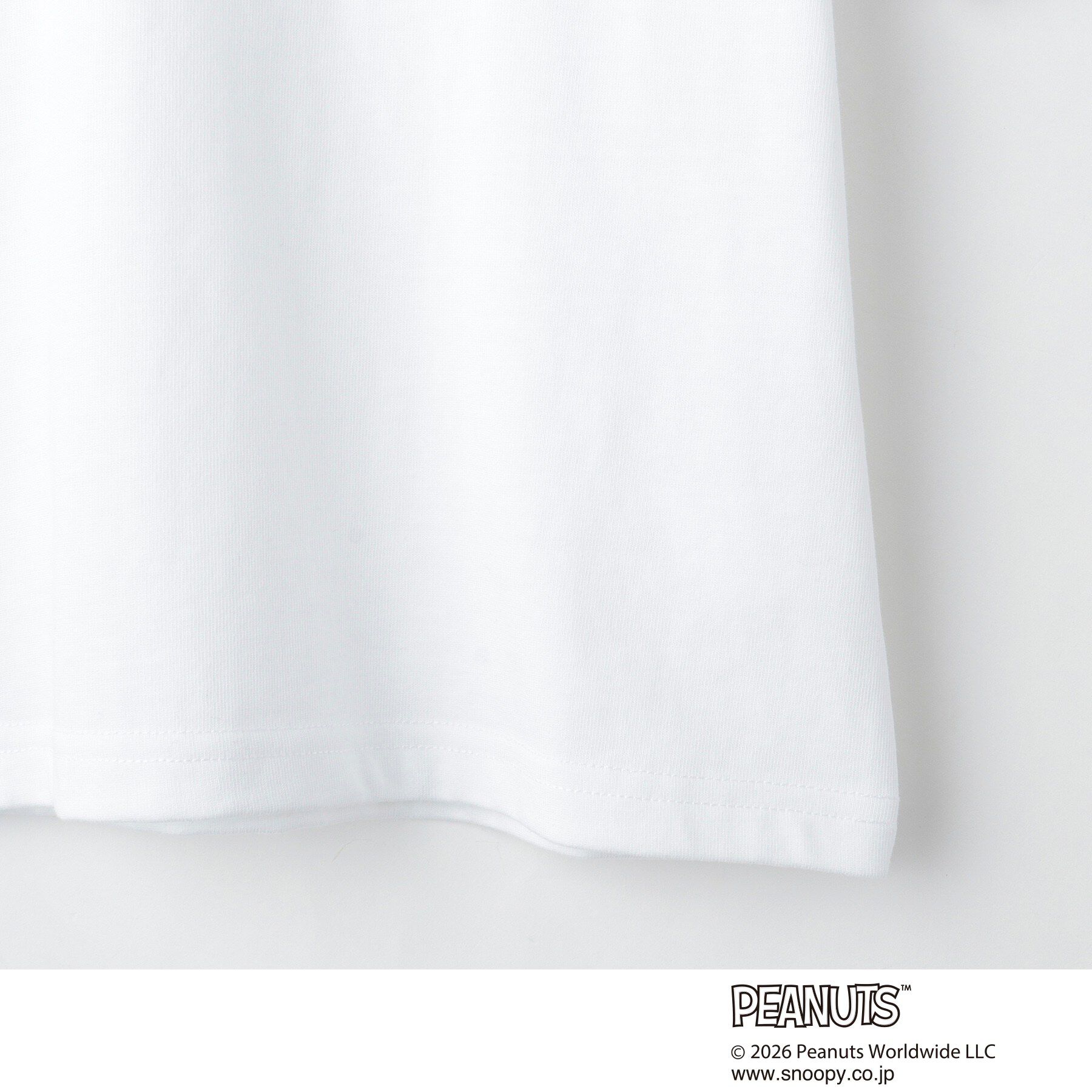 THE SHOP TK「PEANUTS ／ ピーナッツ スヌーピー ワンポイント刺繍半袖Tシャツ」|Tシャツ・カットソー|