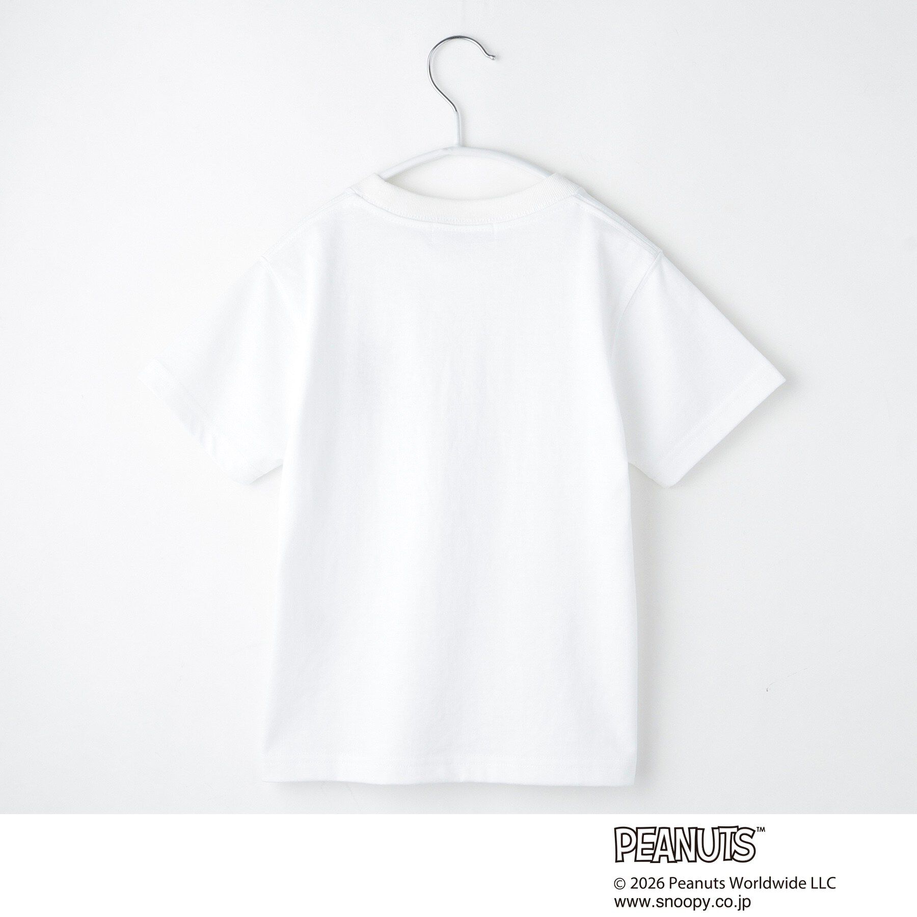THE SHOP TK「PEANUTS ／ ピーナッツ スヌーピー ワンポイント刺繍半袖Tシャツ」|Tシャツ・カットソー|