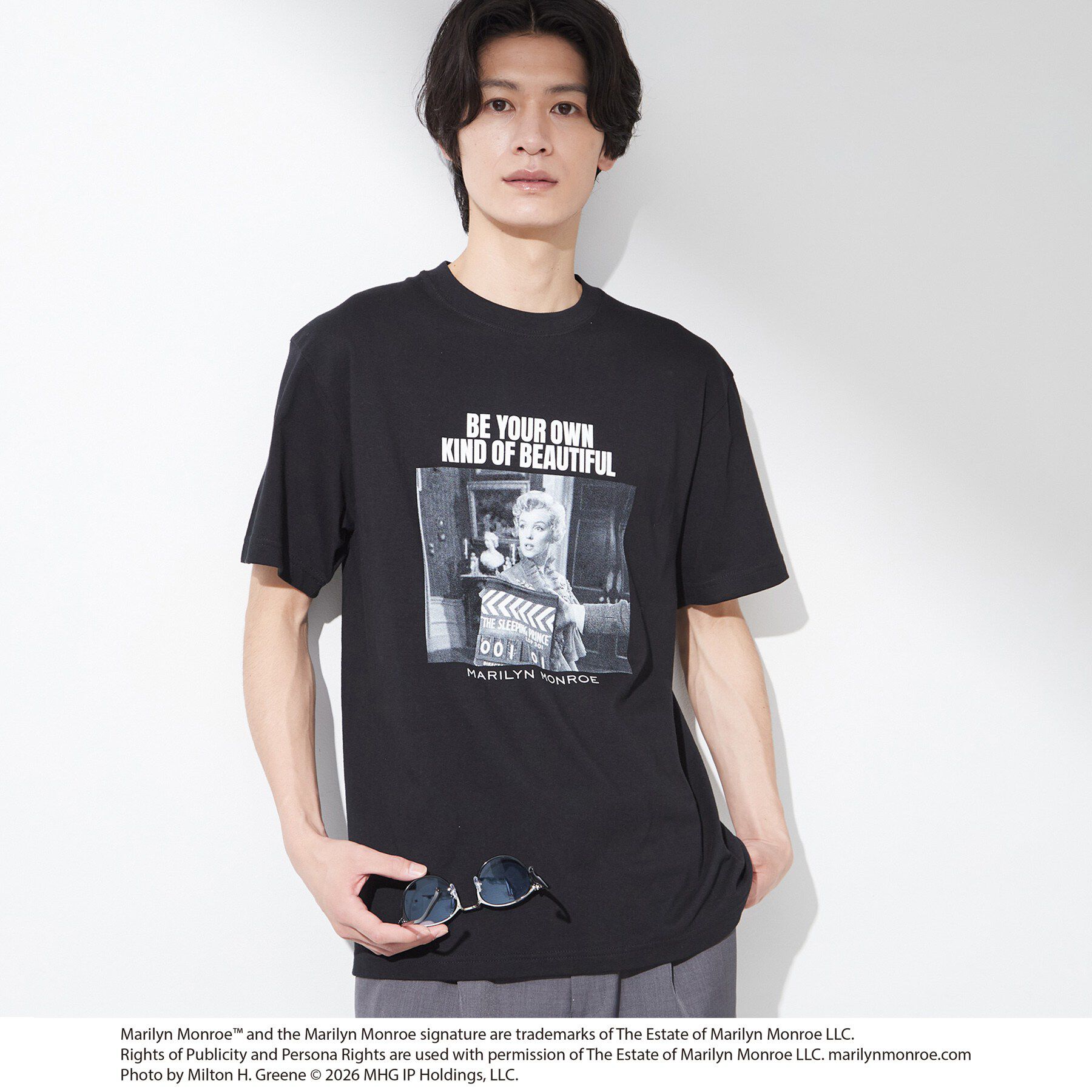 THE SHOP TK「別注マリリン・モンロー / グラフィック半袖Tシャツ」|Tシャツ・カットソー|