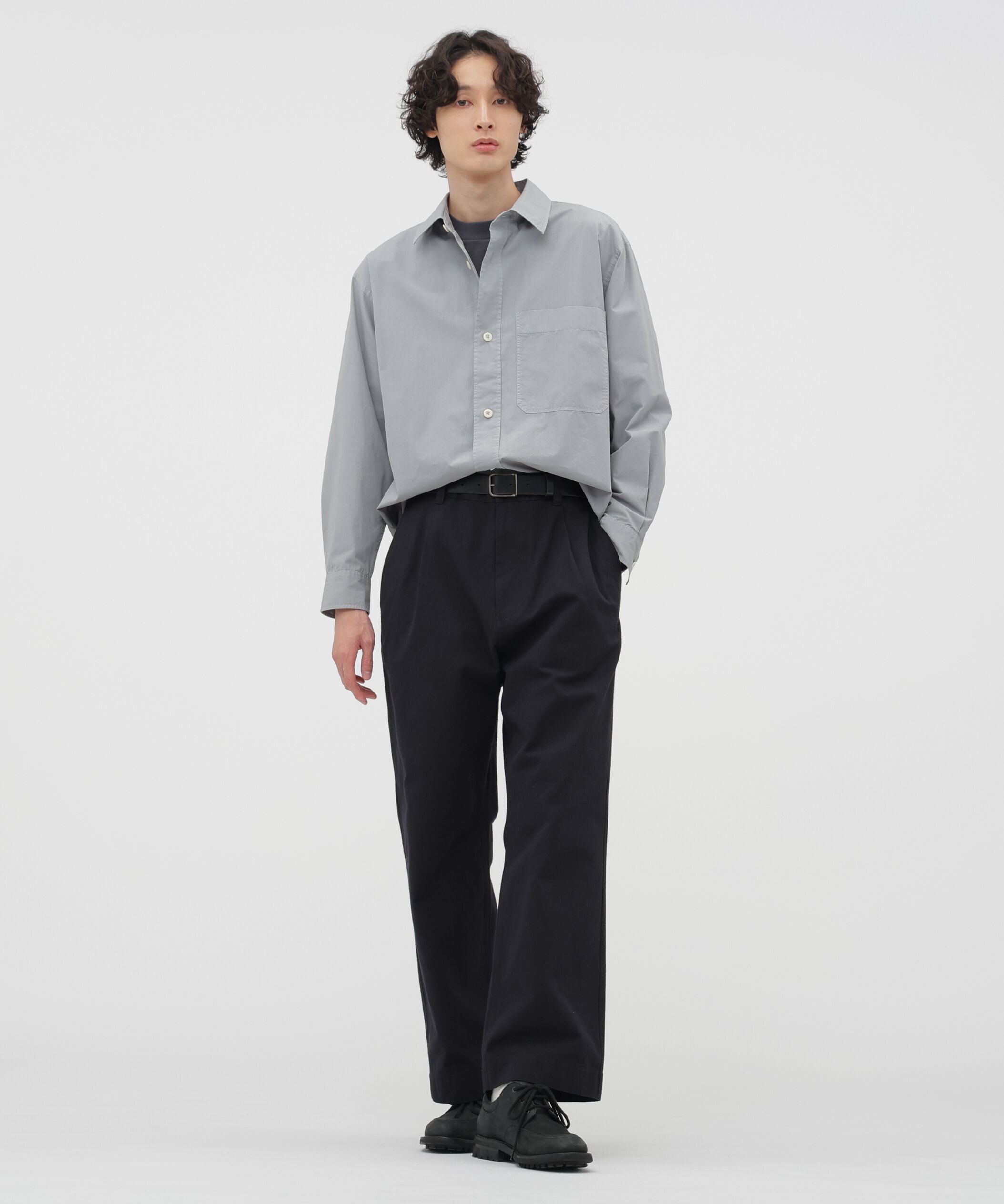 MHL.「COMPACT COTTON POPLIN SHIRT」|シャツ・ブラウス|