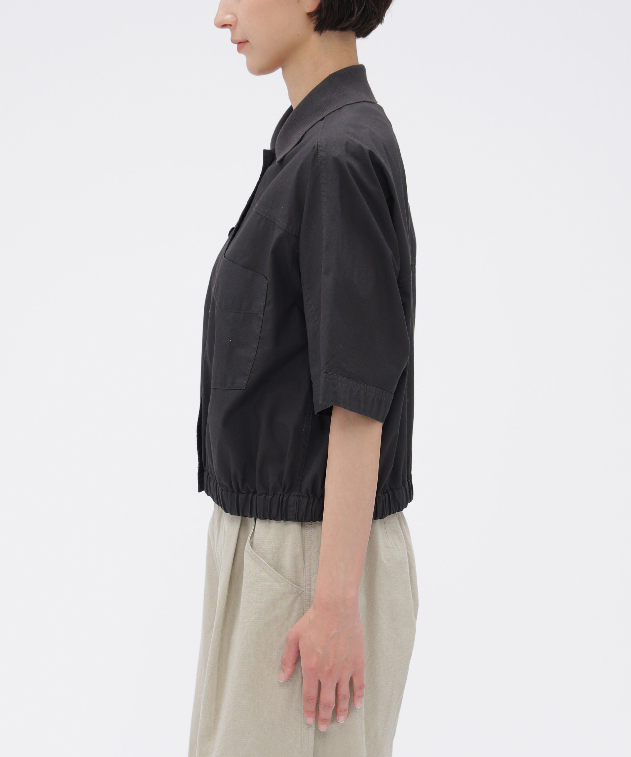 MHL.「GARMENT DYED COTTON POPLIN SHIRT」|シャツ・ブラウス|