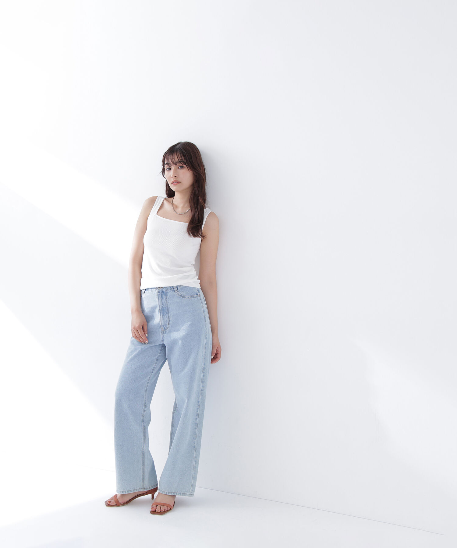  「カップ付インナーシリーズ タンクトップ」|Tシャツ・カットソー|