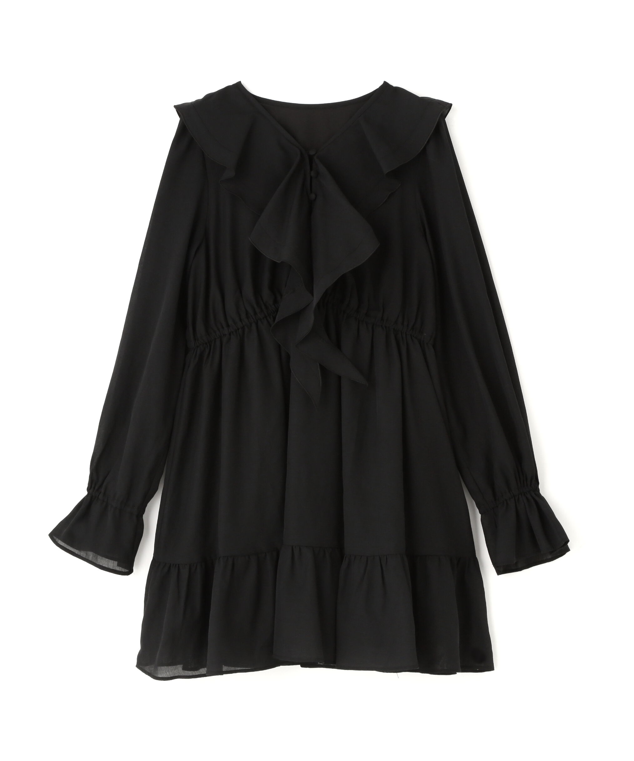 PROPORTION BODY DRESSING「《EDIT COLOGNE》ラッフルミニワンピース　26SS」|ワンピース|