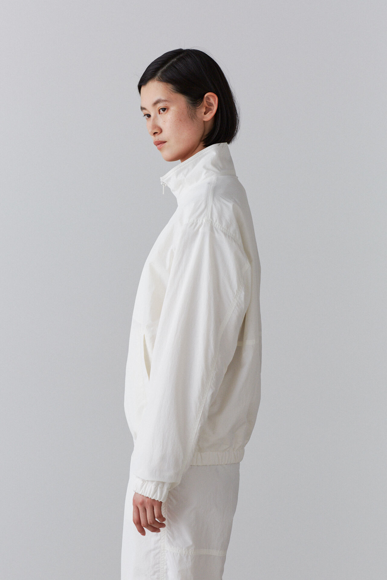 YLEVE 「Ｙ / RECYCLE NYLON TAFFETA / RECYCLE POLYESTER FLEECE BZ」|ブルゾン・スタジャン|