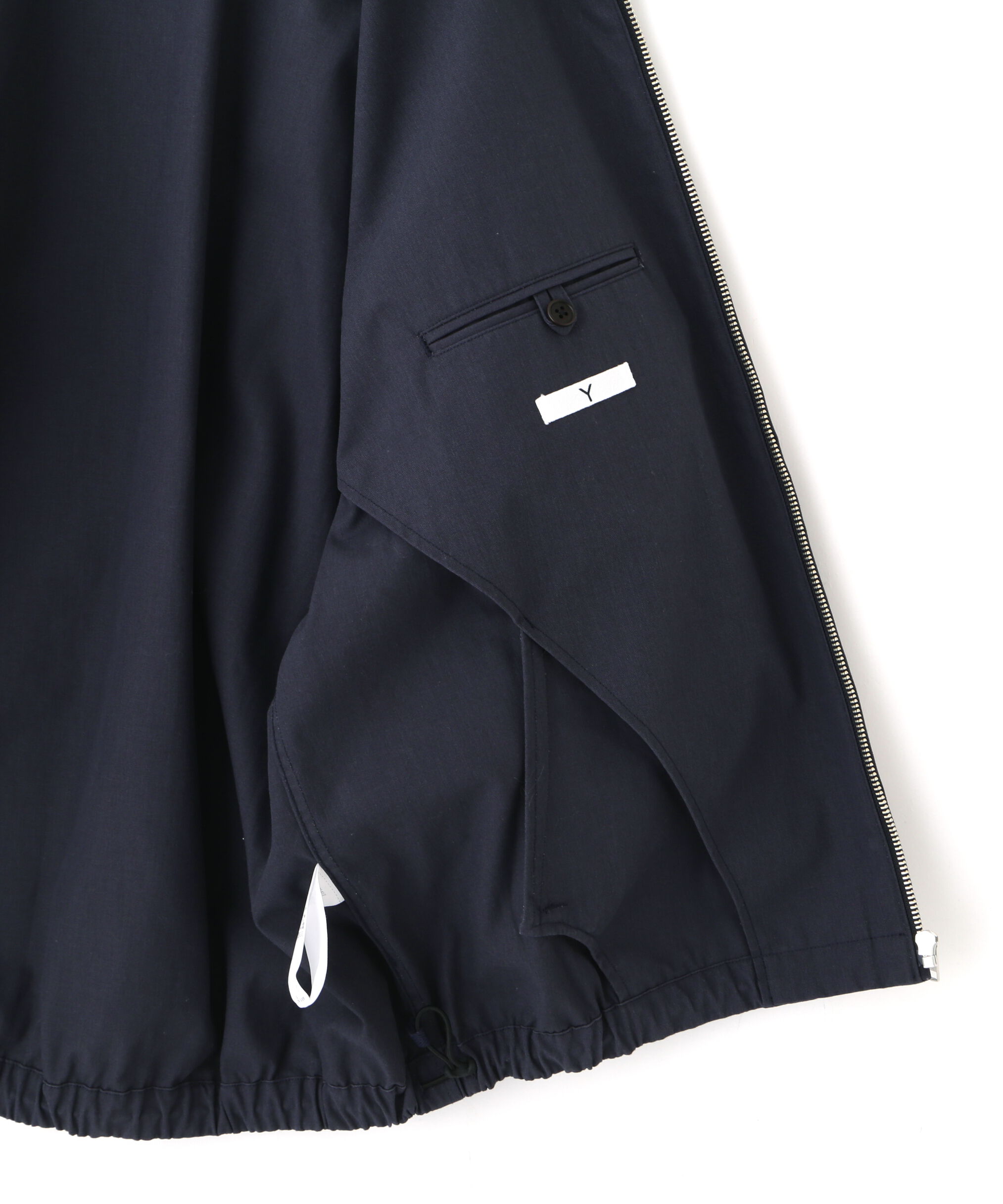 YLEVE 「Ｙ / ORGANIC COTTON / RECYCLE POLYESTER TWILL BLOUSON」|ブルゾン・スタジャン|