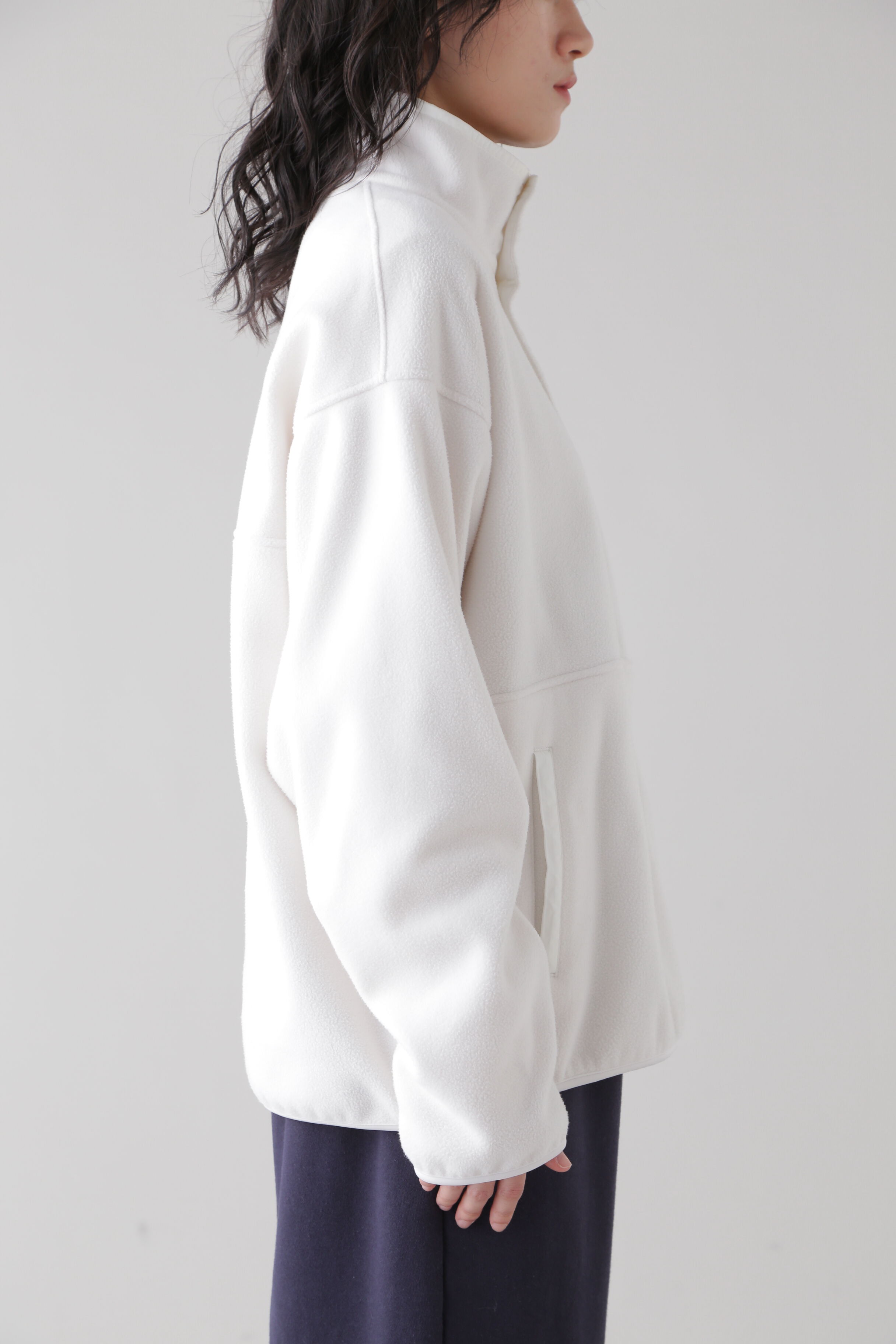 YLEVE 「Ｙ / RECYCLE POLYESTER FLEECE BZ」|ブルゾン・スタジャン|