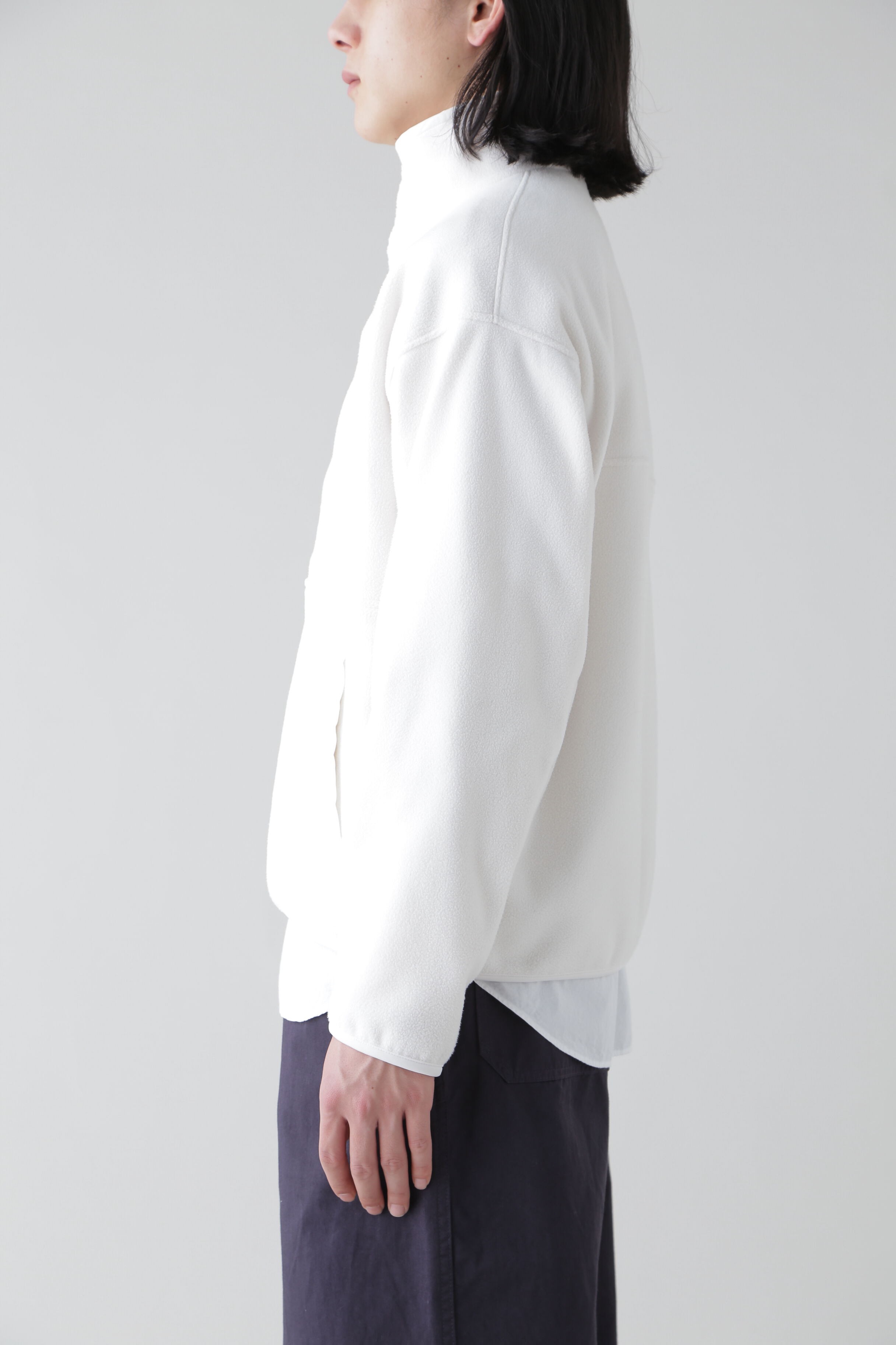 YLEVE 「Ｙ / RECYCLE POLYESTER FLEECE BZ」|ブルゾン・スタジャン|