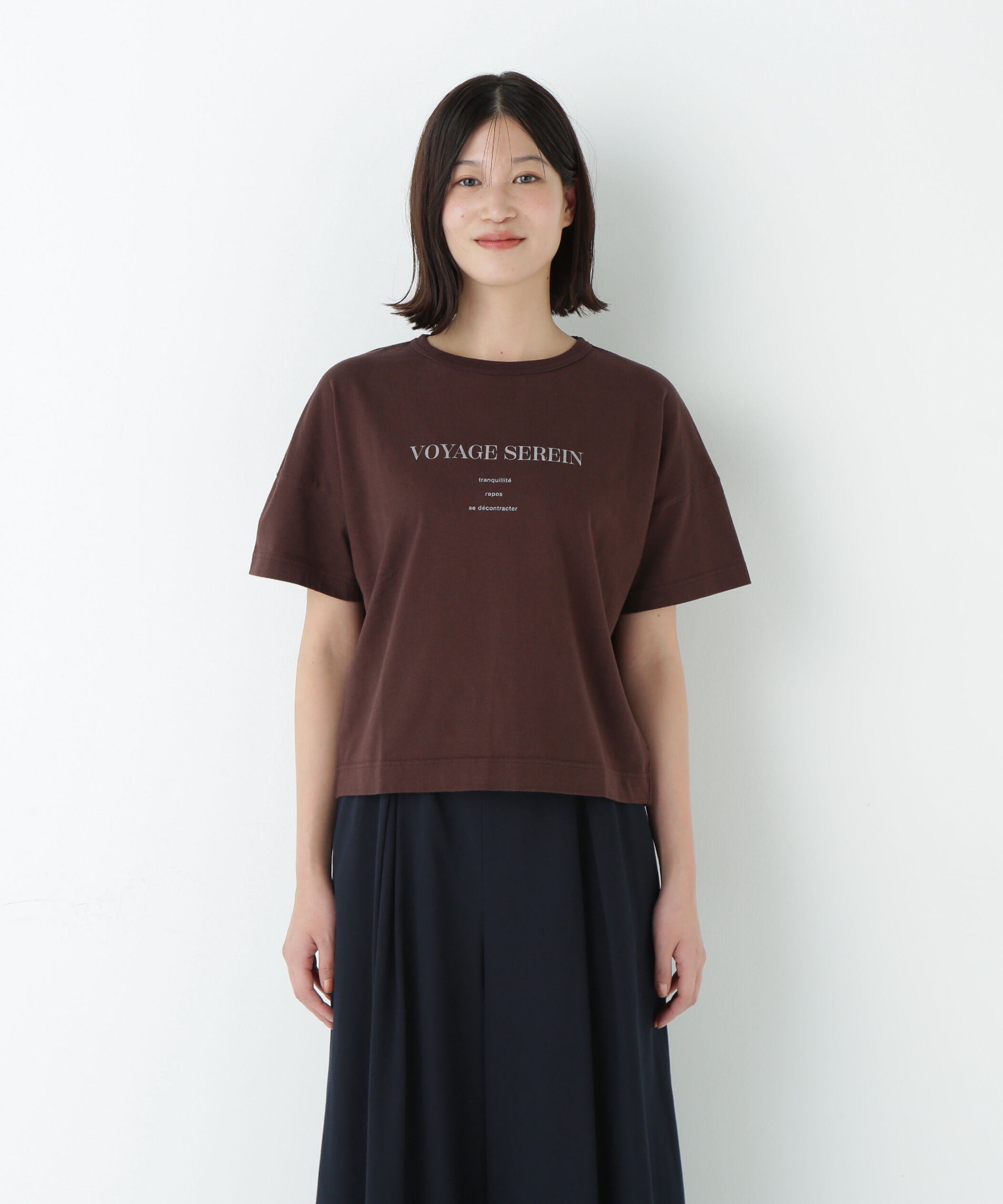  「メッセージロゴＴシャツ」|Tシャツ・カットソー|
