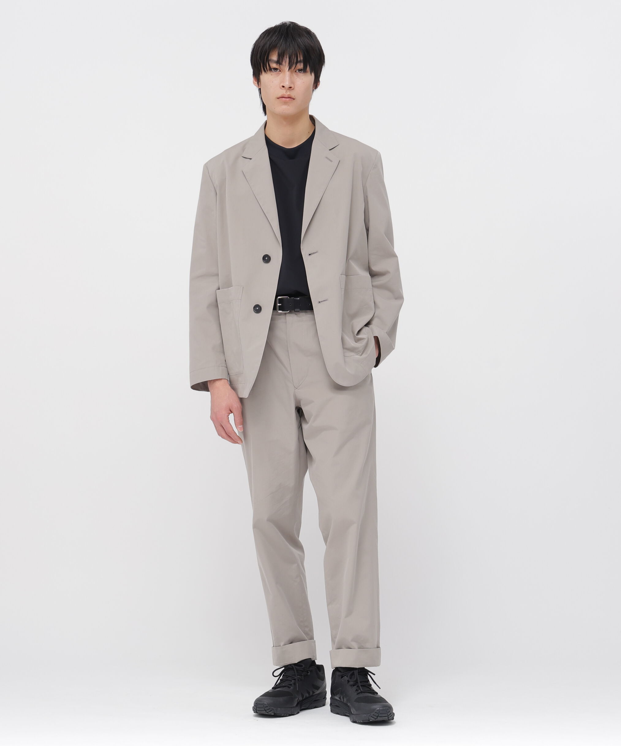 MARGARET HOWELL「COTTON SILK PLAINWEAVE TROUSERS」|その他|STONE3