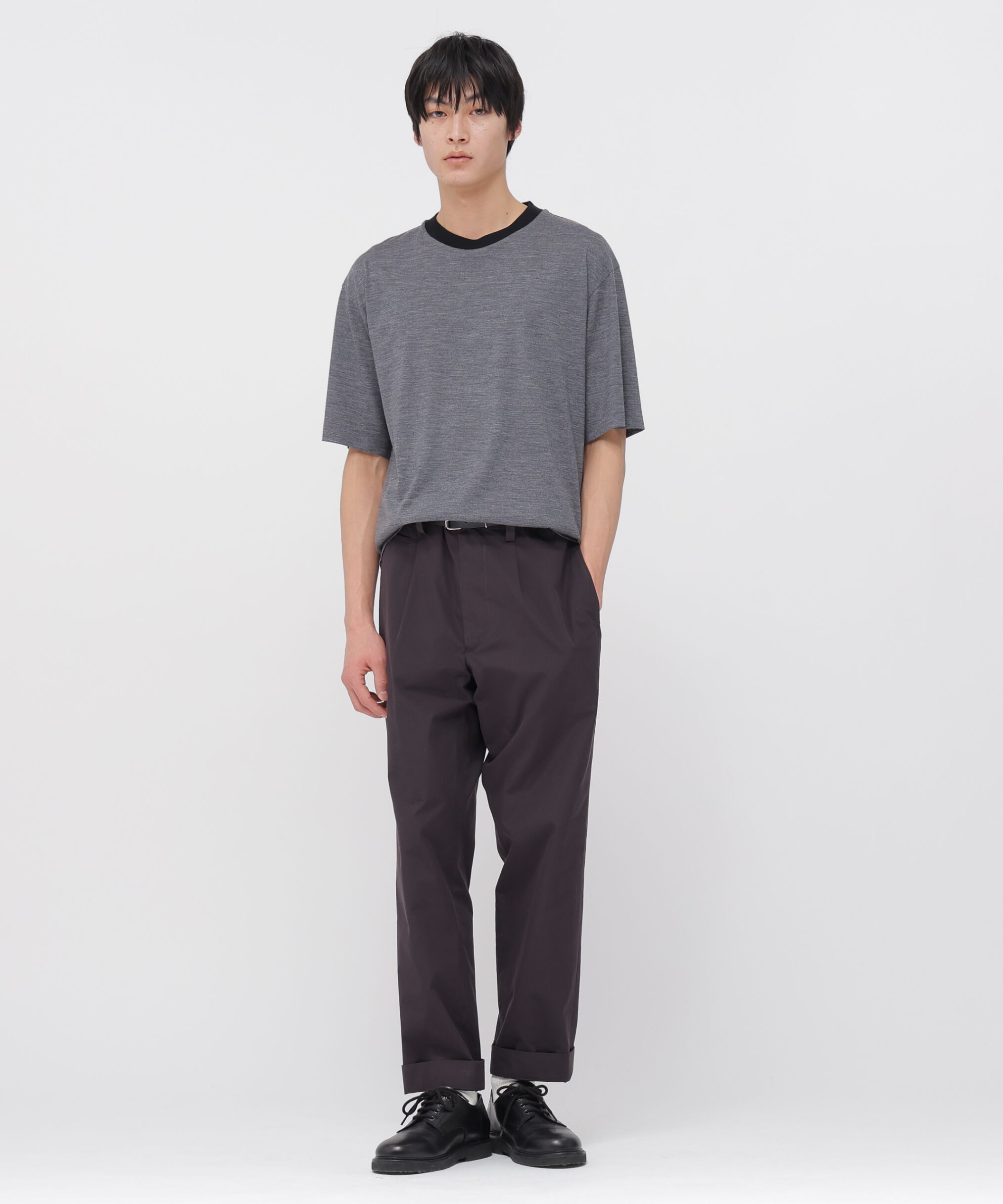 MARGARET HOWELL「COTTON SILK PLAINWEAVE TROUSERS」|その他|