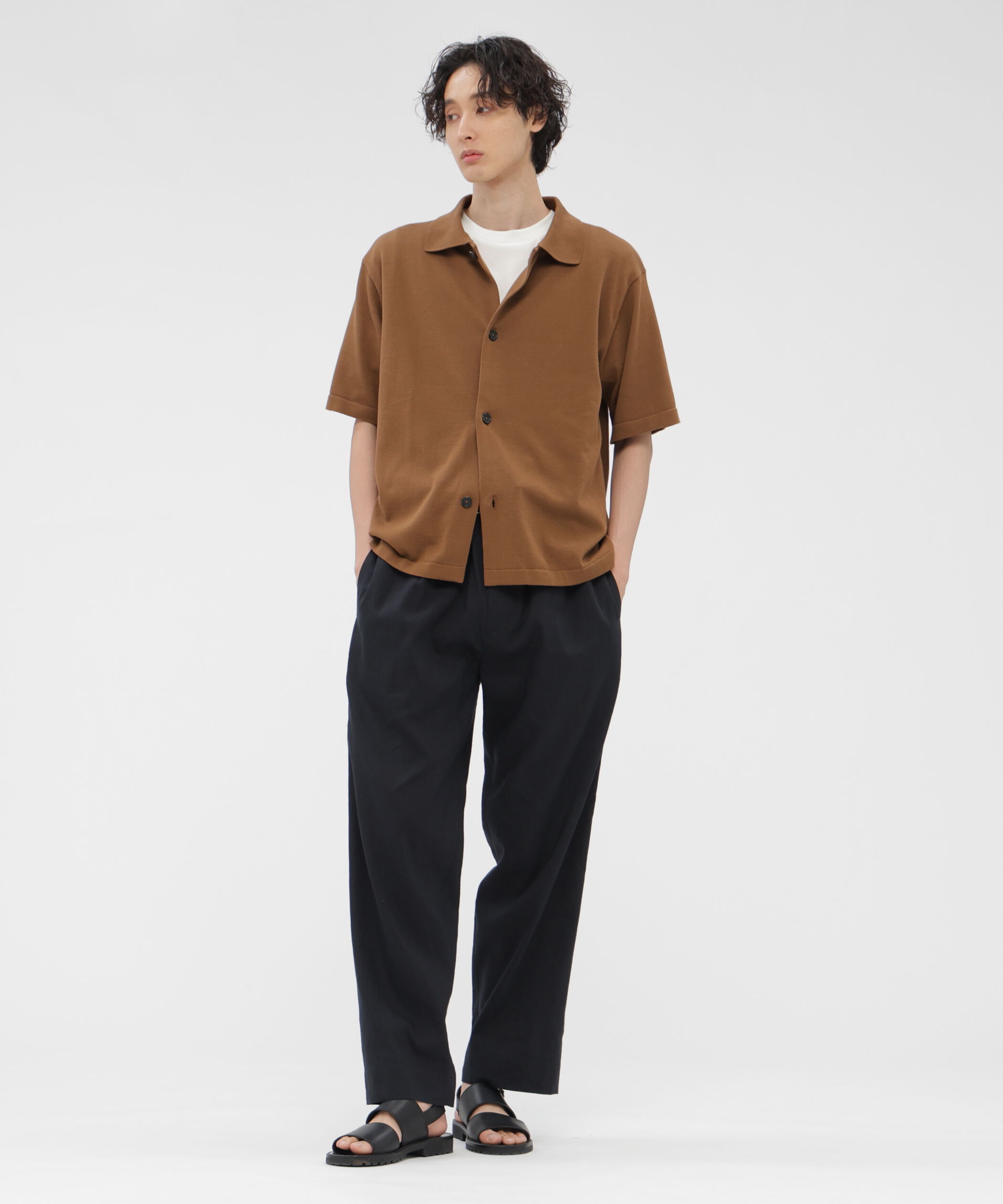 MARGARET HOWELL「LINEN WOOL SILK PLAINWEAVE TROUSERS」|その他|