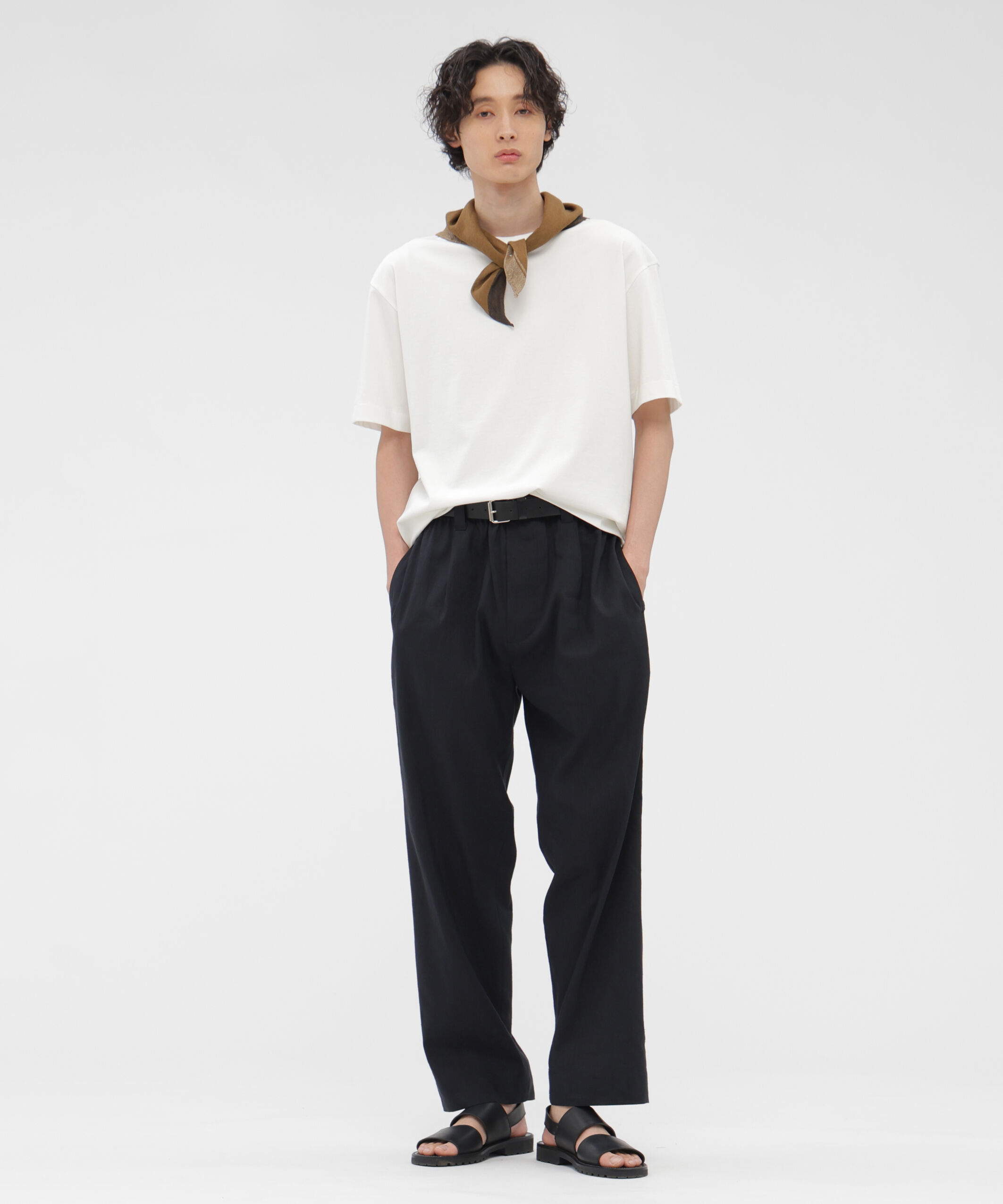 MARGARET HOWELL「LINEN WOOL SILK PLAINWEAVE TROUSERS」|その他|
