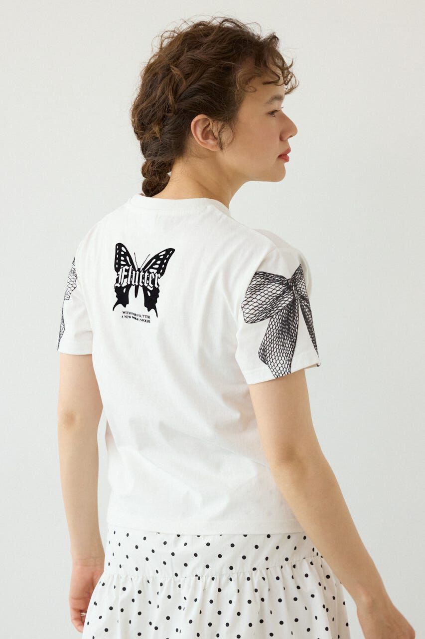 RODEO CROWNS「Ribon&times;Butterfly TEE」|Tシャツ・カットソー|