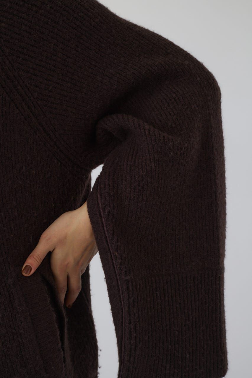 RIM.ARK 「Poncho like raglan knit C/D」|カーディガン|