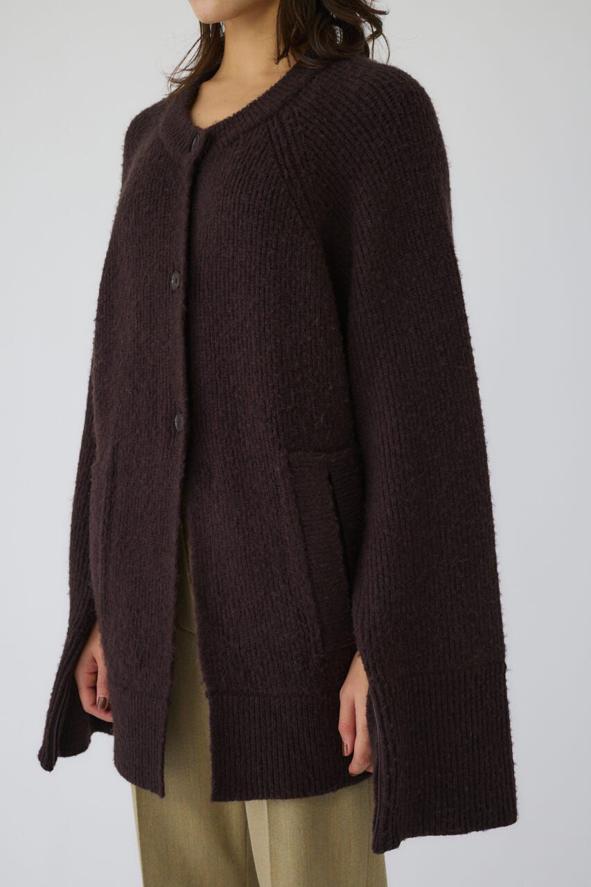 RIM.ARK 「Poncho like raglan knit C/D」|カーディガン|