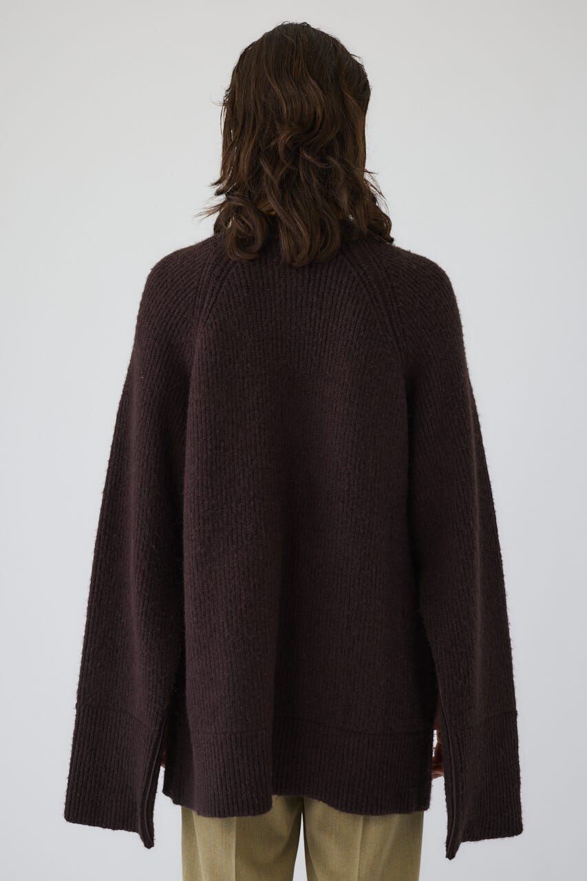 RIM.ARK 「Poncho like raglan knit C/D」|カーディガン|