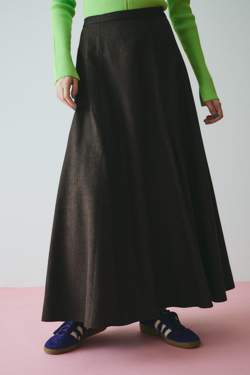 HeRIN.CYE「Herringbone maxi skirt」|スカート|