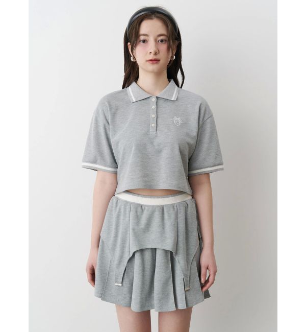 CALNAMUR「ポロ&times;スカートセットアップ【セットアイテム】」|ワンピース|
