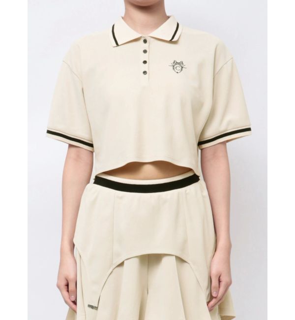 CALNAMUR「ポロ&times;スカートセットアップ【セットアイテム】」|ワンピース|