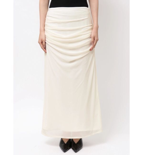 ELENDEEK「GATHERED TULLE SK」|スカート|