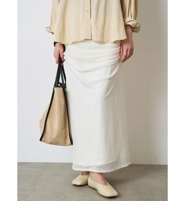 ELENDEEK「GATHERED TULLE SK」|スカート|