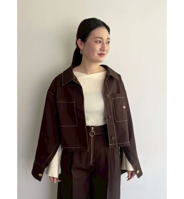 LAGUNAMOON「【別注Dickies】タックワイドパンツ」|その他|