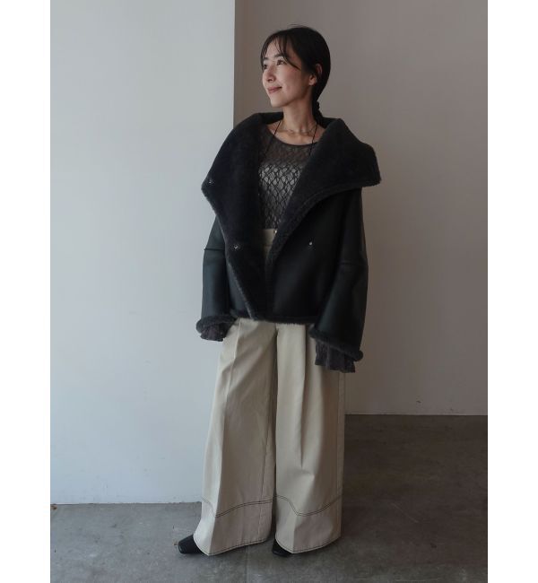 LAGUNAMOON「【別注Dickies】タックワイドパンツ」|その他|