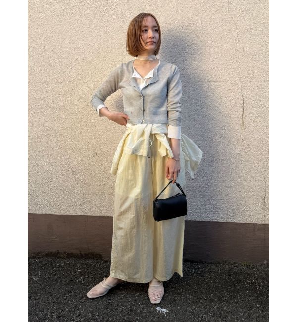 LAGUNAMOON「【撥水加工】ウエストレースリラックスパンツ」|その他|