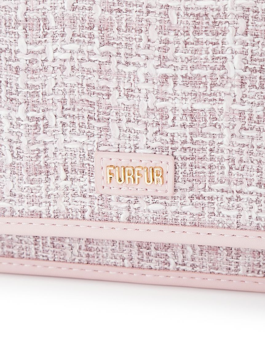 FURFUR「【限定カラー】ツイードロゴフォンホルダー」|ショルダー・メッセンジャー|