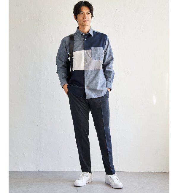 ikka「オックスブロックスグラデシャツ」|シャツ・ブラウス|
