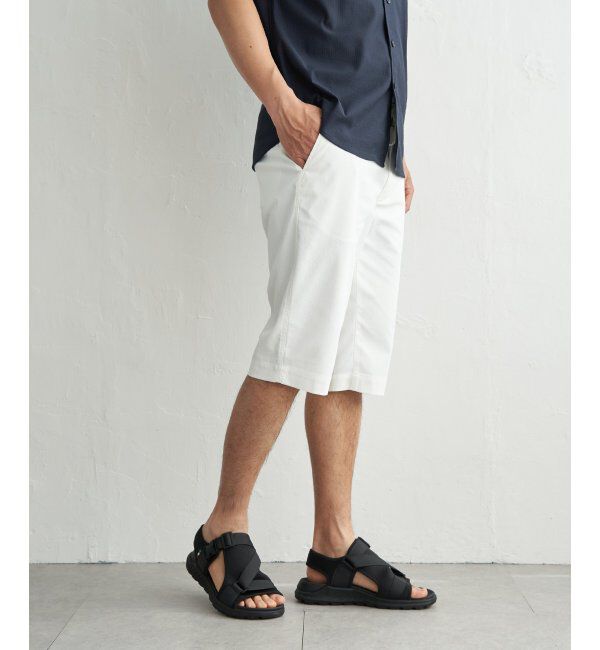 ikka「6.5分丈ドビーイージーハーフパンツ」|その他|