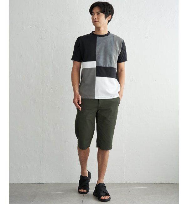 ikka「6.5分丈ドビーイージーハーフパンツ」|その他|