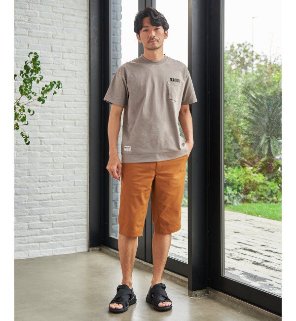 ikka「6.5分丈ドビーイージーハーフパンツ」|その他|