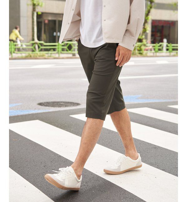 ikka「6.5分丈ドビーイージーハーフパンツ」|その他|
