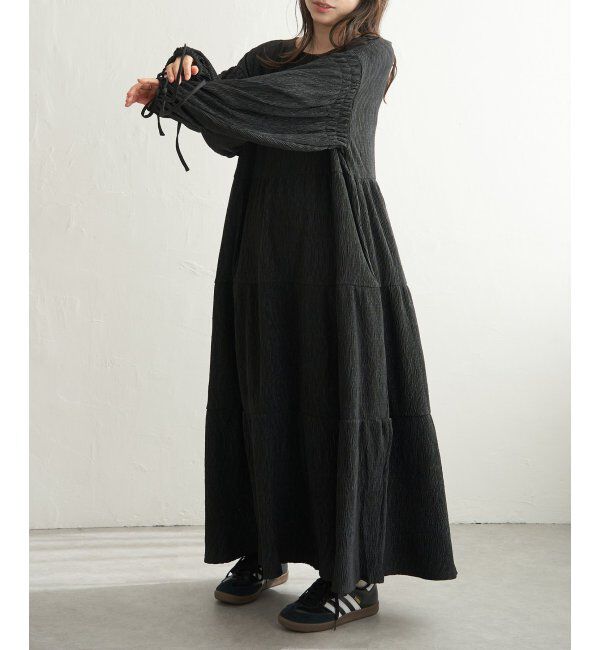 VENCE share style「カット楊柳ワンピース」|ワンピース|
