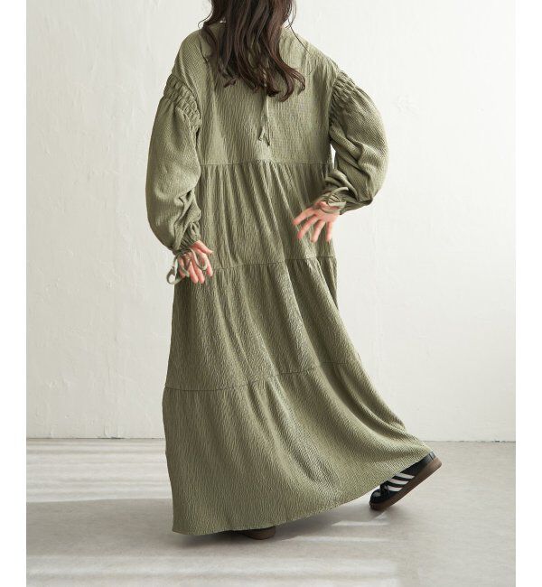 VENCE share style「カット楊柳ワンピース」|ワンピース|
