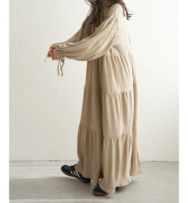 VENCE share style「カット楊柳ワンピース」|ワンピース|